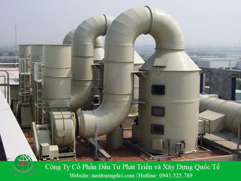 Dịch vụ xử lý khí thải - Công Ty Cổ Phần Đầu Tư Phát Triển Và Xây Dựng Quốc Tế